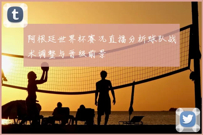 阿根廷世界杯赛况直播分析球队战术调整与晋级前景